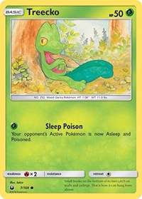 Treecko (7) #7/168 - SM - Celestial Storm (Normal - Near Mint) - Normal - Near Mint
