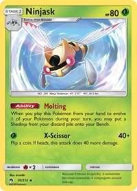 Ninjask #30/214 - SM - Lost Thunder (Normal - Near Mint) - Normal - Near Mint