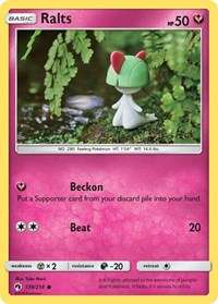 Ralts #139/214 - SM - Lost Thunder (Normal - Near Mint) - Normal - Near Mint
