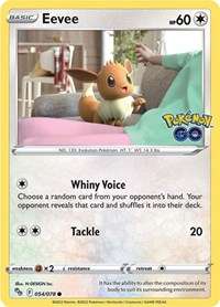 Eevee #054/078 - Pokemon GO (Normal - Near Mint) - Normal - Near Mint