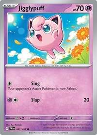 Jigglypuff #083/193 - SV02: Paldea Evolved (Normal - Near Mint) - Normal - Near Mint