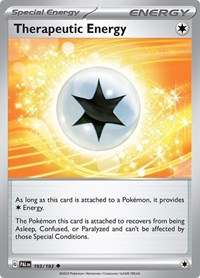 Therapeutic Energy #193/193 - SV02: Paldea Evolved (Normal - Near Mint) - Normal - Near Mint