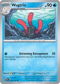Wugtrio #059/197 - SV03: Obsidian Flames (Normal - Near Mint) - Normal - Near Mint