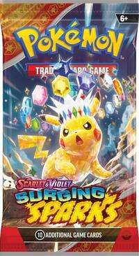 Surging Sparks Booster Pack - SV08: Surging Sparks (Normal - Near Mint) - Normal - Near Mint