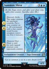 Summon: Shiva #78 - FINAL FANTASY (Normal - Near Mint) - Normal - Near Mint
