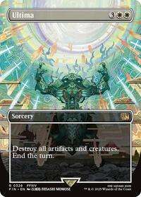 Ultima (Borderless) #328 - FINAL FANTASY (Foil - Near Mint) - Foil - Near Mint