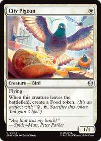 City Pigeon #4 - Marvel's Spider-Man (Foil - Near Mint) - Foil - Near Mint