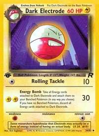 Dark Electrode #34/82 - Team Rocket (Unlimited - Moderately Played) - Unlimited - Moderately Played