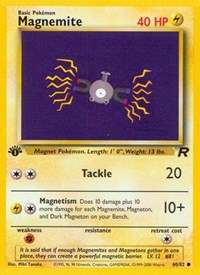 Magnemite #60/82 - Team Rocket (Unlimited - Lightly Played) - Unlimited - Lightly Played