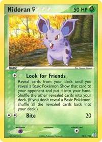 Nidoran F #70/112 - EX FireRed & LeafGreen (Normal - Near Mint) - Normal - Near Mint