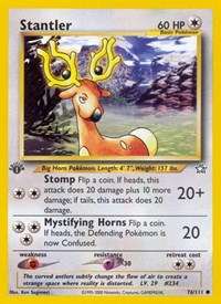 Stantler #076/111 - Neo Genesis (Unlimited - Lightly Played) - Unlimited - Lightly Played