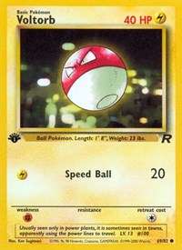 Voltorb #69/82 - Team Rocket (Unlimited - Lightly Played) - Unlimited - Lightly Played