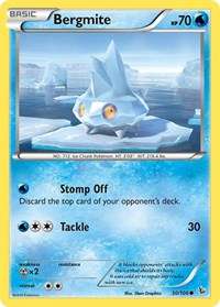 Bergmite #30/106 - XY - Flashfire (Normal - Near Mint) - Normal - Near Mint