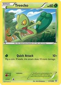 Treecko #6/160 - XY - Primal Clash (Normal - Near Mint) - Normal - Near Mint