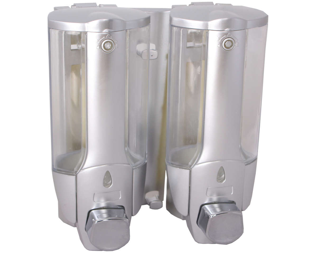 Soap Dispenser Duel Chrome 380ml