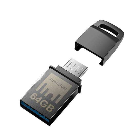 Strontium 64GB Nitro OTG USB 3.1 Flash Drive
