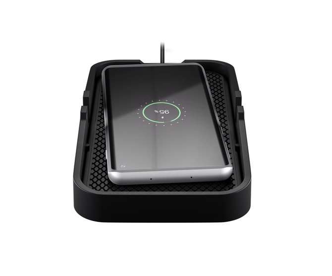 Goobay Wireless Qi Charging Mat 15W Fast Charger - Black