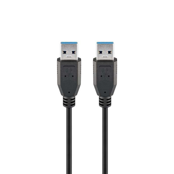Goobay USB 3.0 M-M SuperSpeed 3m Cable - Black
