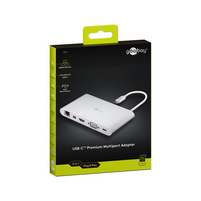 Goobay USB-C Aluminium Multiport Adapter