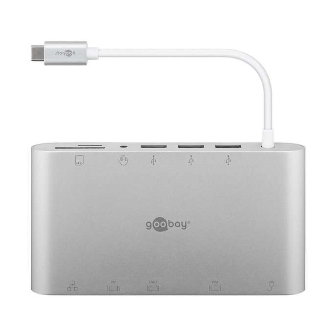 Goobay USB-C Aluminium Multiport Adapter