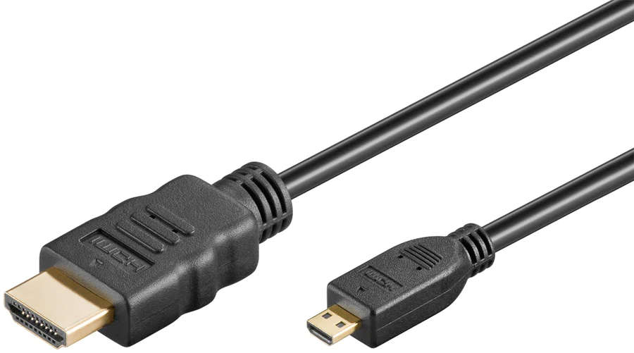 Goobay HDMI to Micro HDMI High Speed 1M Cable with Ethernet