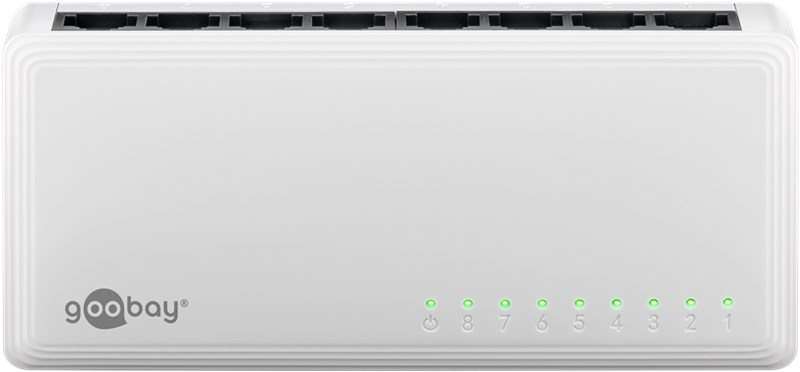 Goobay 8-Port Gigabit Ethernet Switch