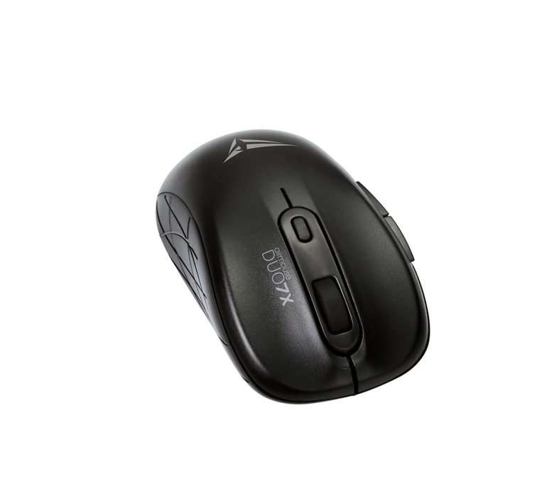 Alcatroz Airmouse Duo 7X Bluetooth and Wireless Mouse - Black