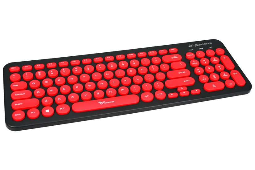 Alcatroz Jellybean U2000 Keyboard and Mouse - Black/Red
