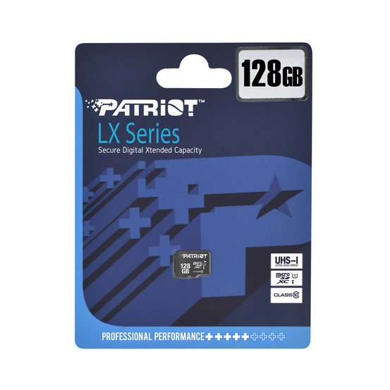 Patriot LX Series 128GB Micro SDHC Memory Card