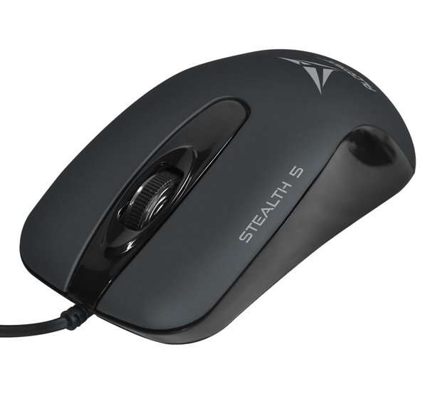 Alcatroz Stealth 5 USB Mouse - Grey