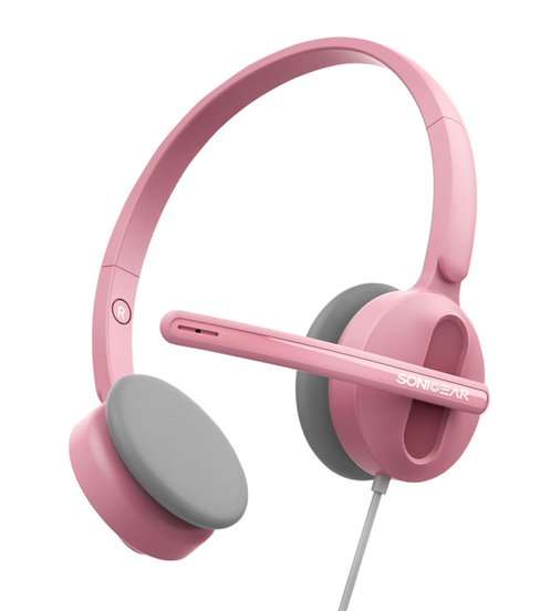 SonicGear Xenon 3 Headset with Mic - Pink