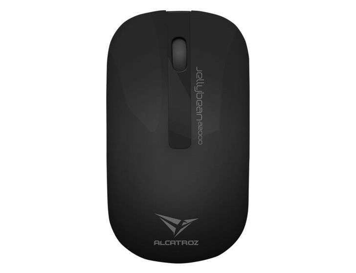 Alcatroz A2000 Jellybean Wireless Keyboard and Mouse Combo - Black