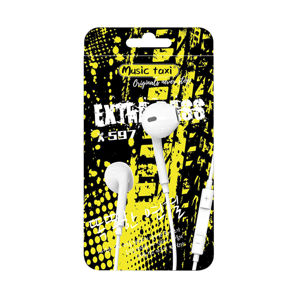Music Taxi X-597 Wired Eaphones