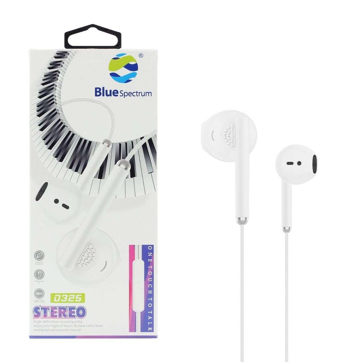 Blue Spectrum D-325 Wired Earphones