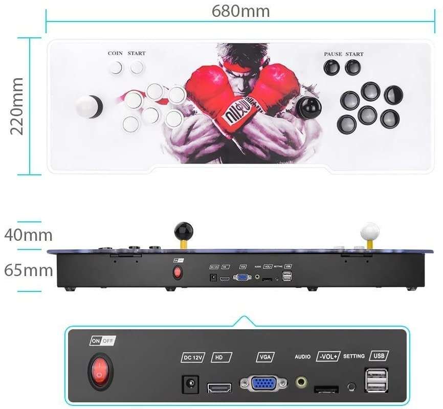 Pandora's Box Retro Arcade Gaming Console