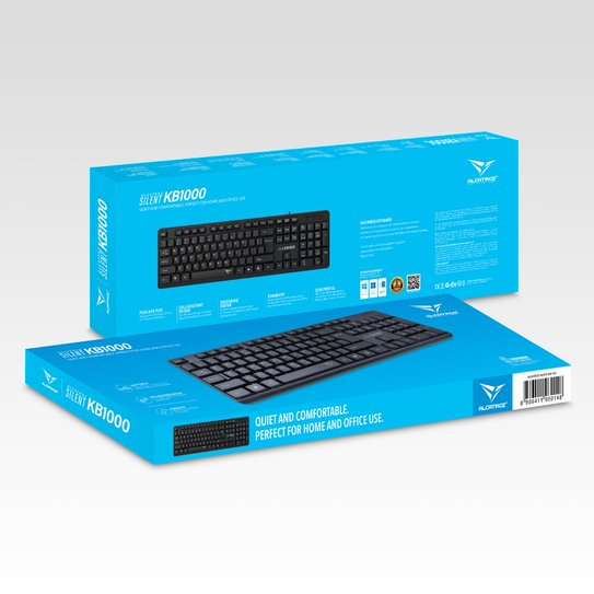 Alcatroz Silent KB1000 USB Wired Keyboard
