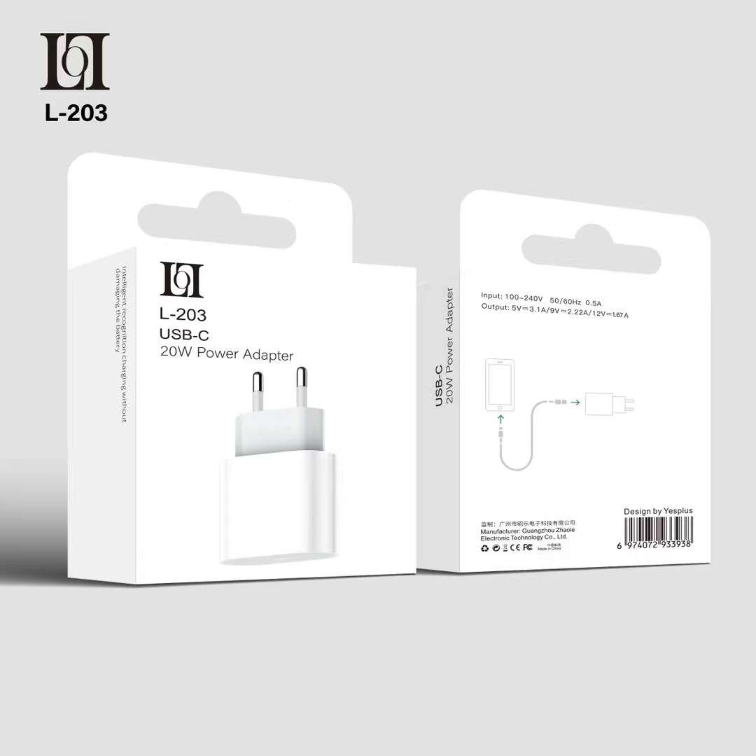 LOL L-203 PD 20W Charger