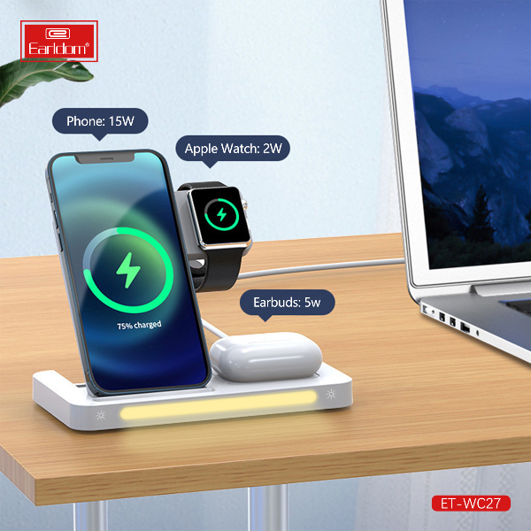 Earldom ET-WC27 3in1 Wireless Charger