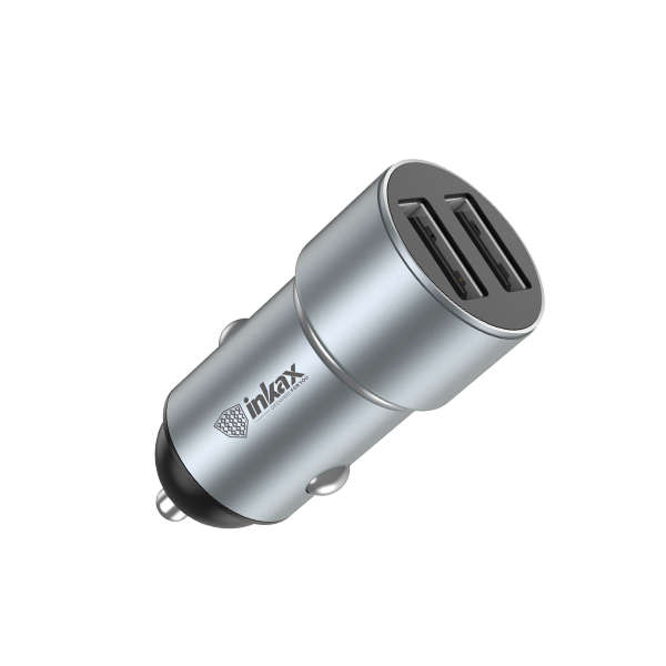 Inkax CA-04 2USB 15W Car Charger - Micro