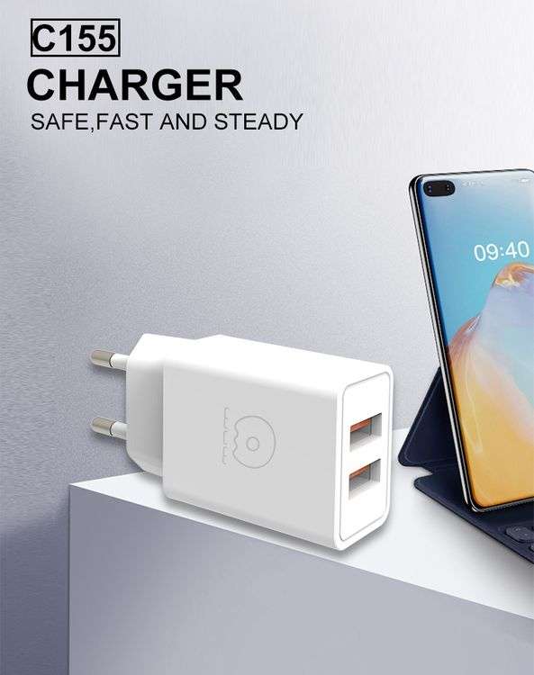 WUW-C155 5V3.1A 2USB Charger