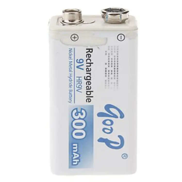 GOOP 9V Rechargeable Battery