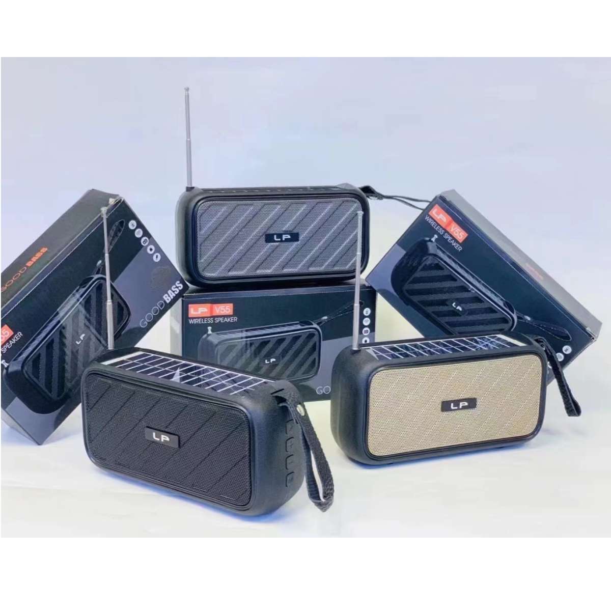 LP-V55 Solar Charge Bluetooth Speaker