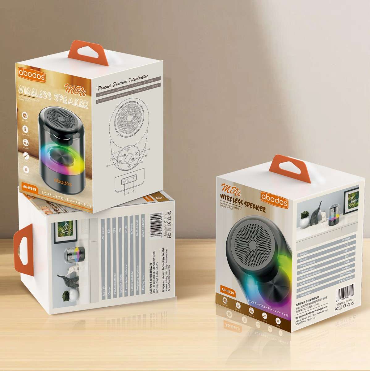 Abodos AS-BS19 Bluetooth Speaker