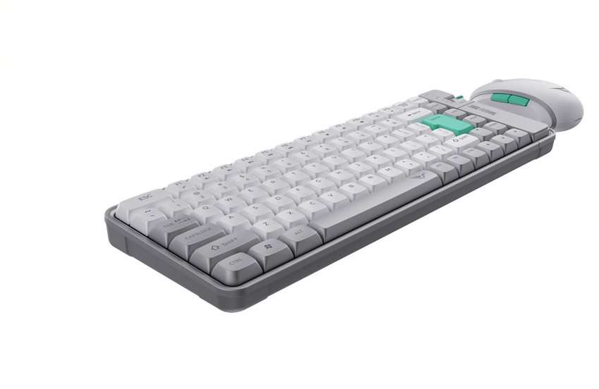 Alcatroz Tetriz Air 300c Bluetooth and Wireless Combo - Winter White