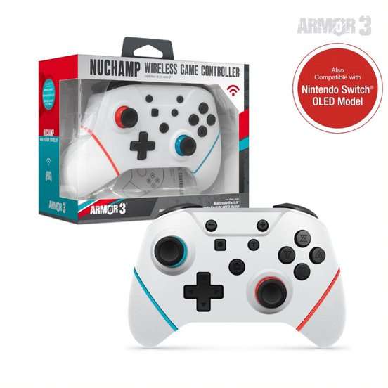 Armor3 NuChamp Wireless Switch Controller - White