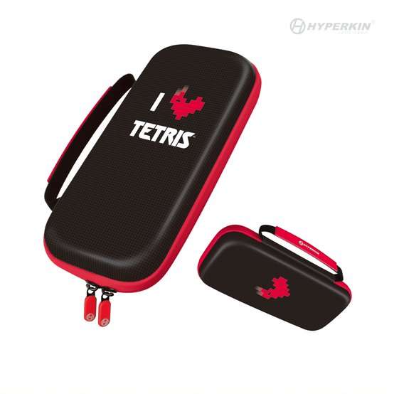 Hyperkin Limited Edition Official Tetris EVA Hard Shell Carrying Case - Heart Drop