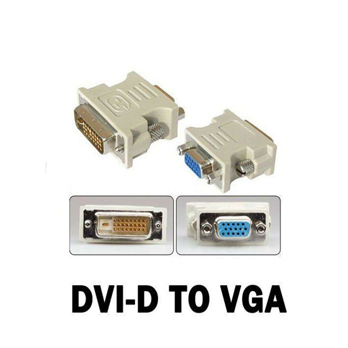 DVI-D to VGA(F) Adapter