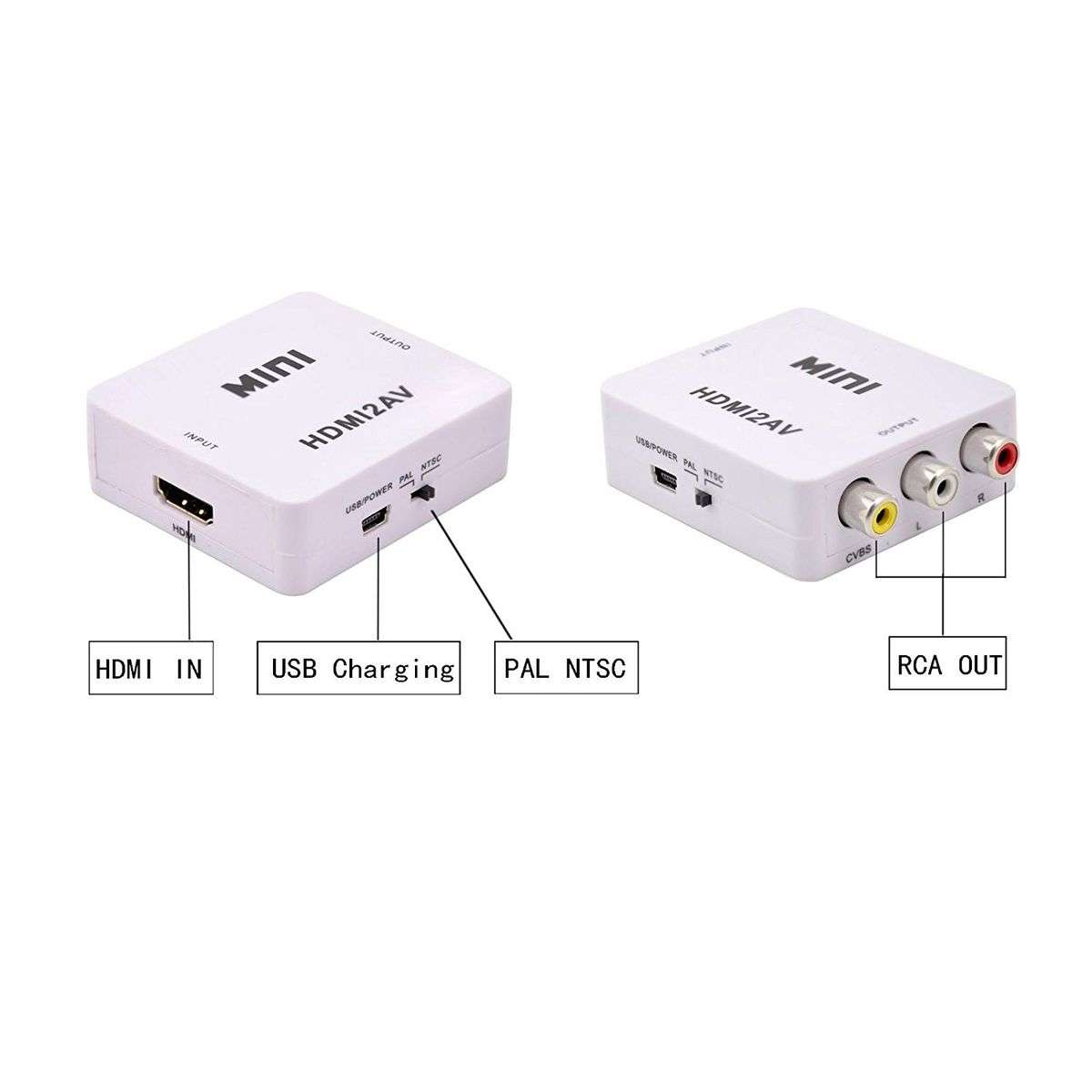 HDMI to AV Converter