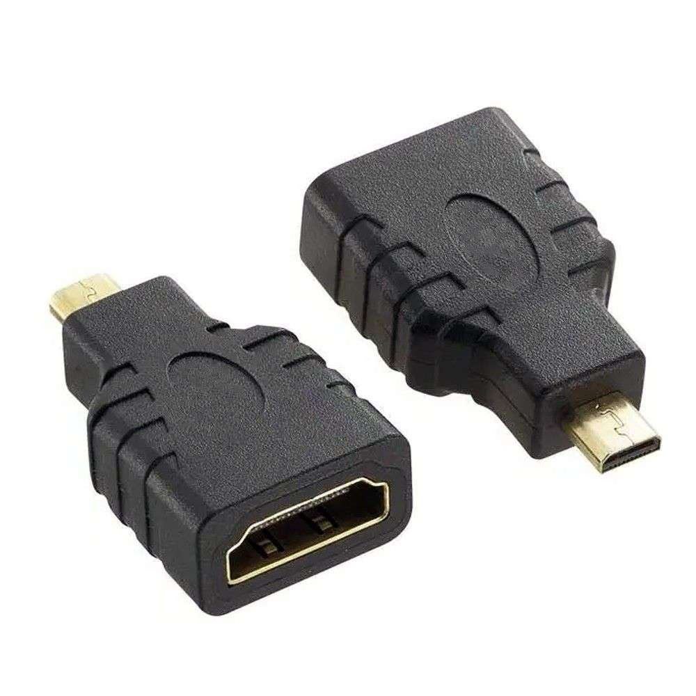 Micro HDMI(M) to HDMI(F) Adapter