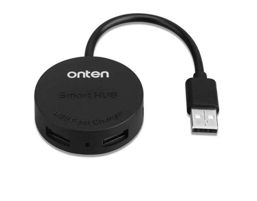 Onten OTN-5208 4 Port W/Fast 2.0 USB Hub